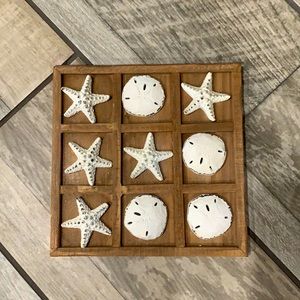 Tic-Tac-Toe Beach Game